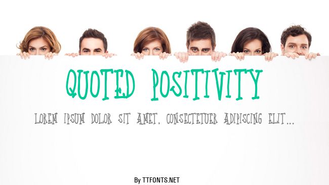 Quoted Positivity example